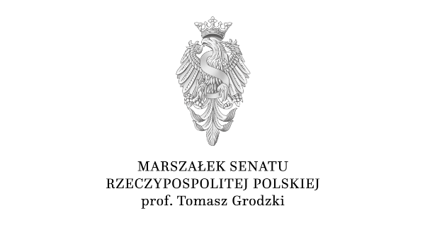 logotyp Marszałek Senatu RP - prof. Tomasz Grodzki