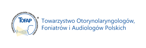 logotyp Towarzystwo Otolaryngologów, Foniatrów i Audiologów Polskich