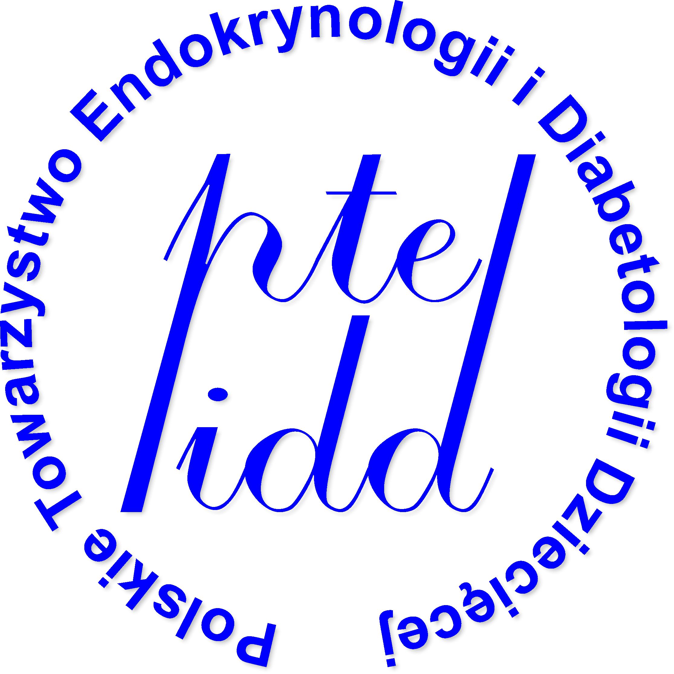 logotyp Polskie Towarzystwo Endokrynologoii i Diabetologii i Dziecięcej